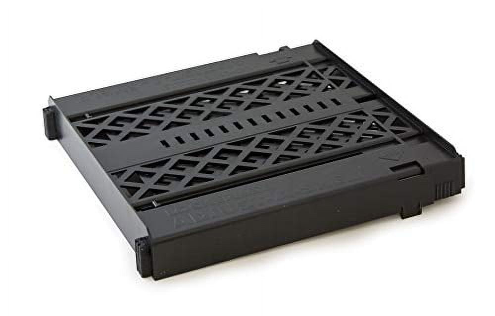 Lockermate Adjustable Easy to Use Locker Shelf, Black