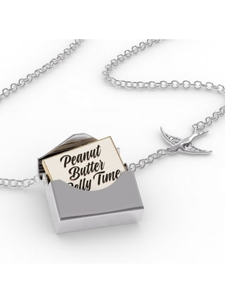 Peanut butter and jelly necklace deals