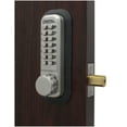 thumbnail image 1 of Lockey 2210 2000 Series Keyless Entry Single Combination Mechanical Knob Set - Nickel, 1 of 2