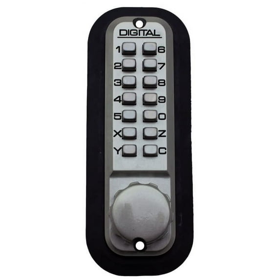 Lockey 2210-SN-DC Mechanical Keyless Deadbolt Double Sided Combination - Satin Nickel
