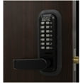 thumbnail image 1 of Lockey USA 2835JB Mechanical, Keyless Lever Lock, Jet Black, 1 of 7