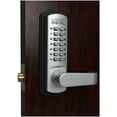 thumbnail image 1 of Lockey 3835 3000 Series Keyless Entry Single Combination Mechanical Lever Set - Satin, 1 of 1