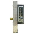 thumbnail image 1 of Lockey Add-A-bolt-DC-Kit-SC Mechanical Keyless Double Sided Combination - Deadbolt Gate Lock Bolt On Kit - Satin Chrome, 1 of 1