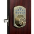 thumbnail image 1 of Lockey E-915 E Digital Series Keyless Entry Single Cylinder Electronic Deadbolt - Brass, 1 of 2