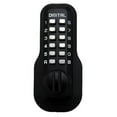thumbnail image 1 of Lockey M-230-JB Mechanical Keyless Lock Janitor Function - Jet Black, 1 of 6