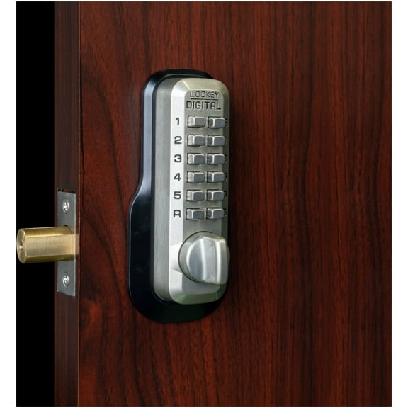 Lockey M210dc M Series Keyless Entry Double Combination Mechanical Deadbolt - Nickel