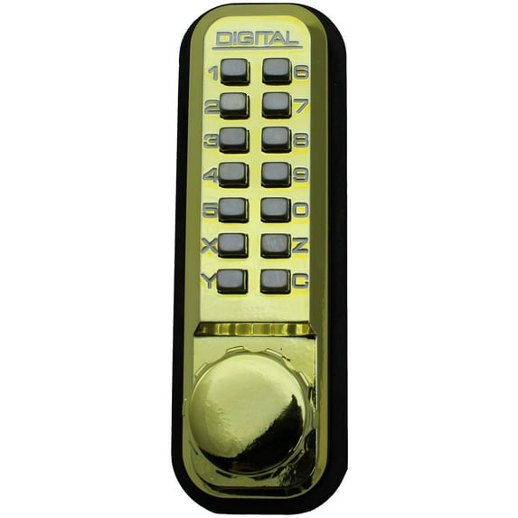 Lockey 2500 2000 Series Keyless Entry Single Combination Sliding Door Mechanical Deadbolt