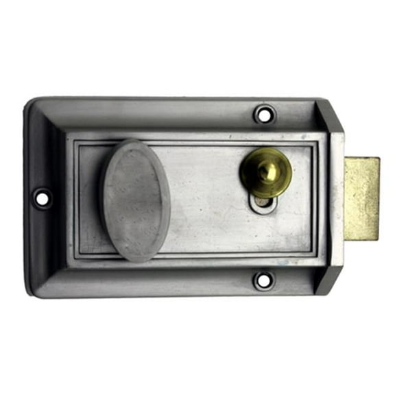 Lockey USA LockeyUSA Sumo SGL-DS Double Sided Gravity Gate Latch, Black