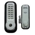 thumbnail image 1 of Lockey USA Mechanical Keyless Combination Hook Bolt Lock with Key Override, 1 of 6
