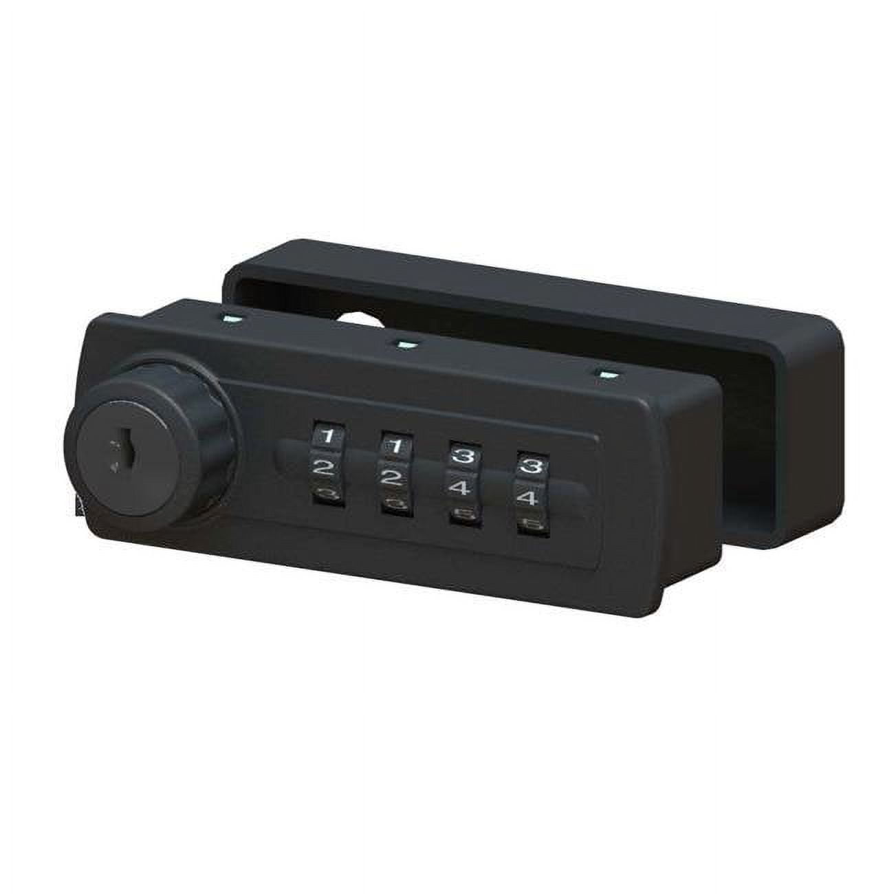 Lockey USA Right Gemini Mechanical Combination Lock Black