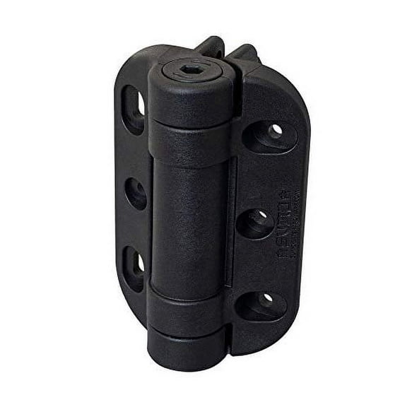 Lockey USA Sumo SSCHD Adjustable Self-Closing SafeClose Heavy-Duty Gate Hinges, Black