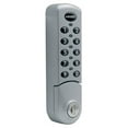 thumbnail image 1 of LockeyUSA EC780sv Digital Combination Electronic Cabinet & Locker Lock, Silver - Vertical, 1 of 2