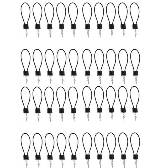 Lockforall Cable Gun Locks with Keys Keyed Alike 15" Cable Gun Safe