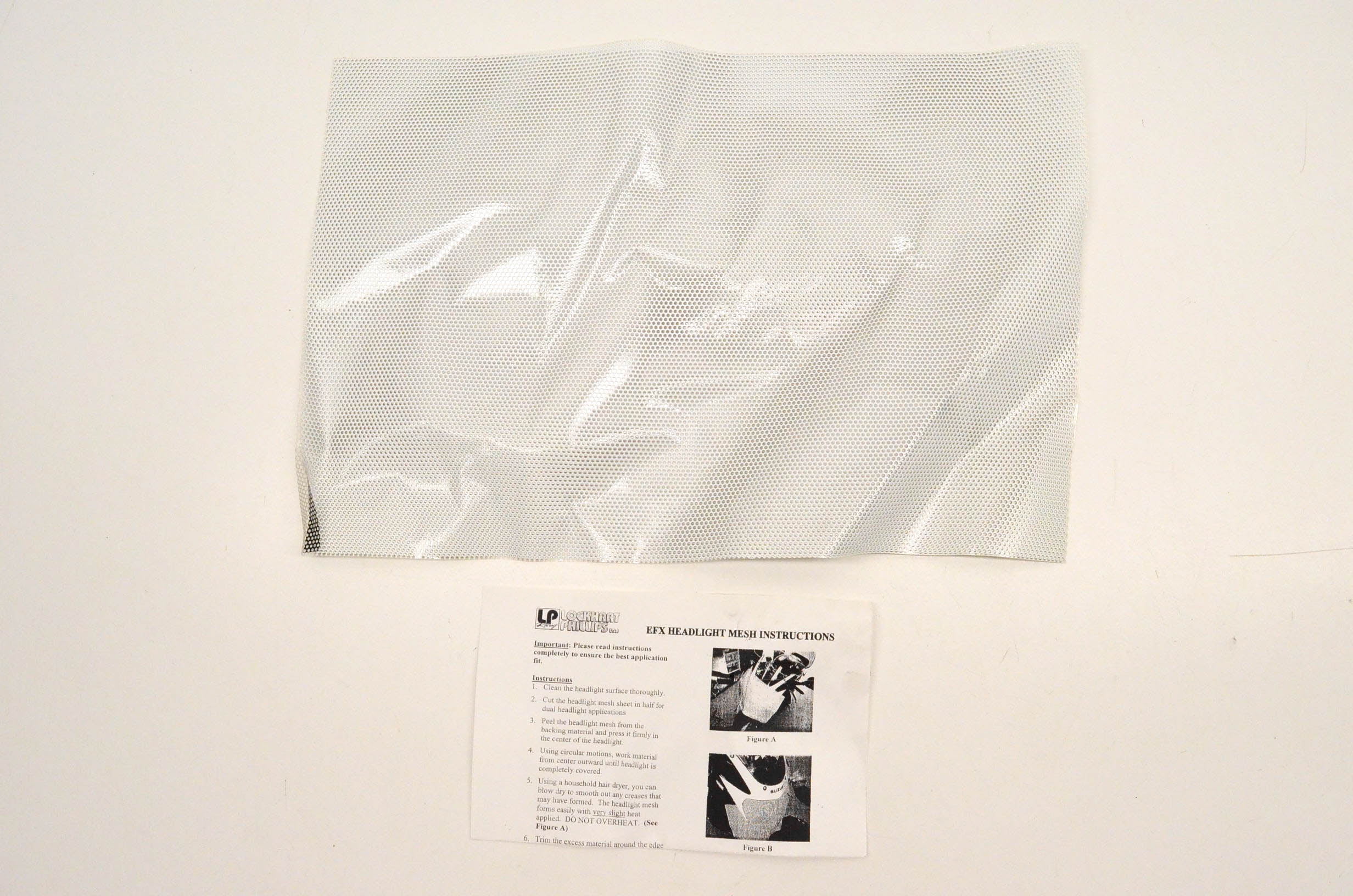 Lockhart Philips 2461225 Headlight Mesh White NOS