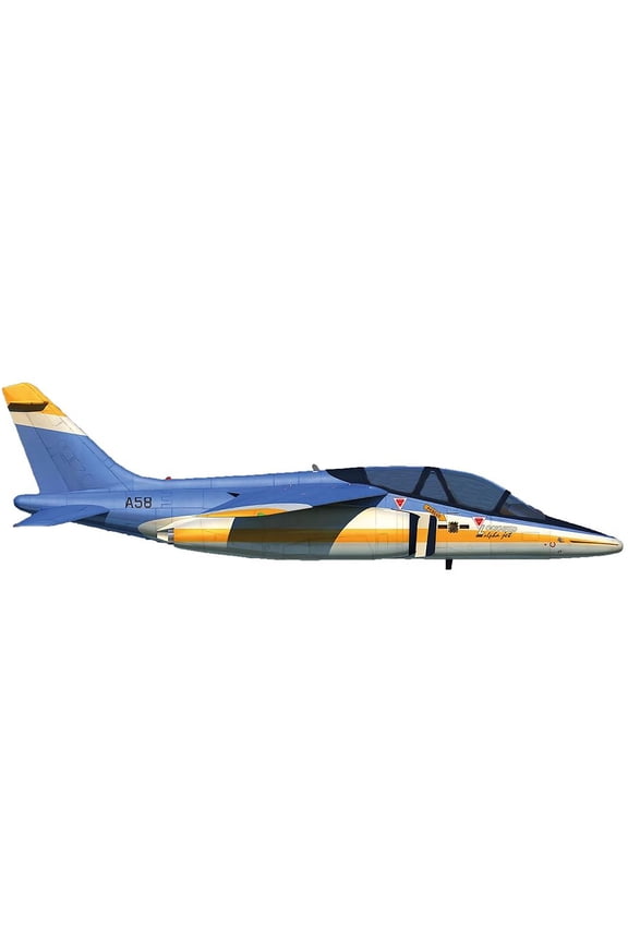 Lockheed Alpha Jet Aircraft "VTX-TS Competition" United States Navy "Military" Series 1/72 Diecast Model Airplane by Herpa