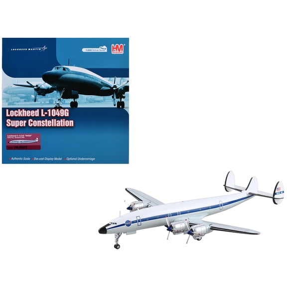 Lockheed C-121G Constellation Transport Aircraft "NASA" (1969) 1/200 Diecast Model by Hobby Master