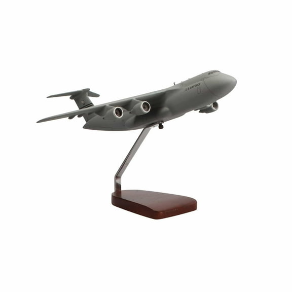 Lockheed C-5M Galaxy Large Mahogany Model