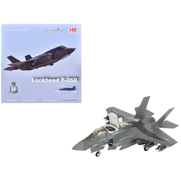 Lockheed F-35B Lightning II Aircraft (Beast Mode) "169623 VMFA-242 Bats Iwakuni Japan" (2024) United States Marine Corps "Air Power Series" 1/72 Diecast Model by Hobby Master