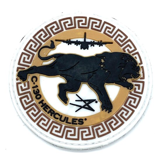 Lockheed Martin®, C-130 Hercules® and the Nemean Lion, Shoulder Patch, PVC