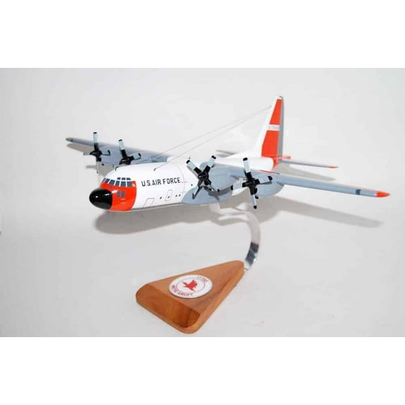 Lockheed Martin® C-130D Hercules®, 17th Arctic Airlift Mahogany, 1/74 (21") Scale Model