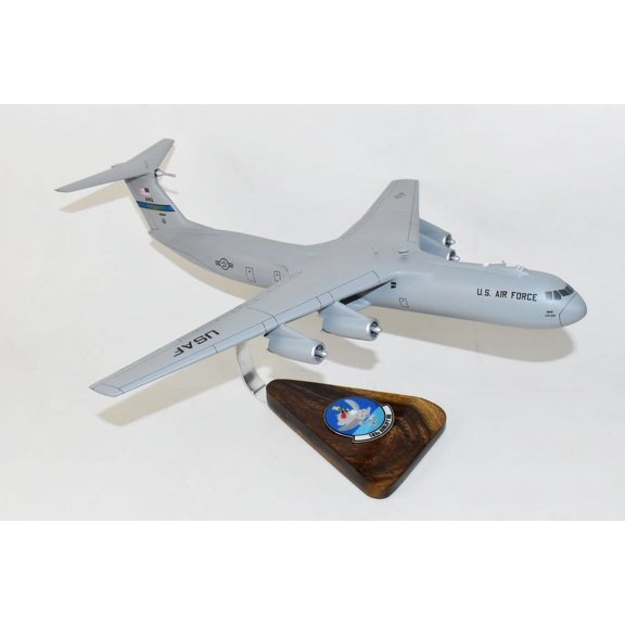 Lockheed Martin® C-141B Starlifter™, 172nd AW 183rd AS, 18in Mahogany Scale Model