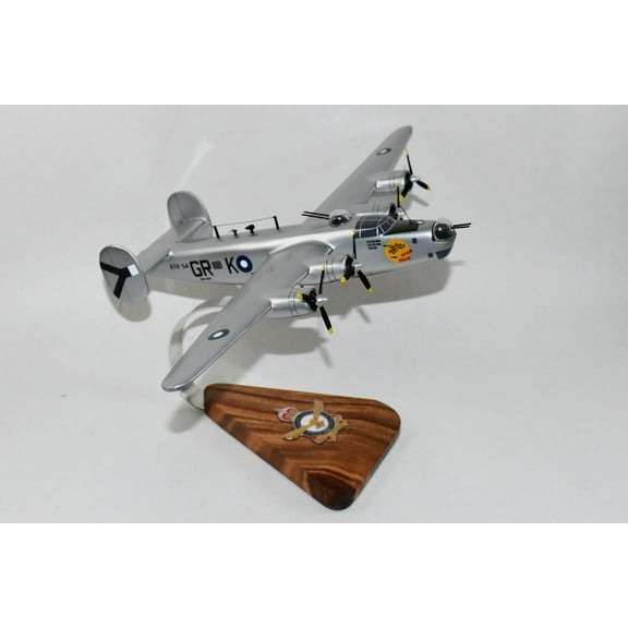 Lockheed Martin® (Consolidated) B-24® Liberator®, 24 Squadron RAAF, 18 Mahogany Scale Model, WWII