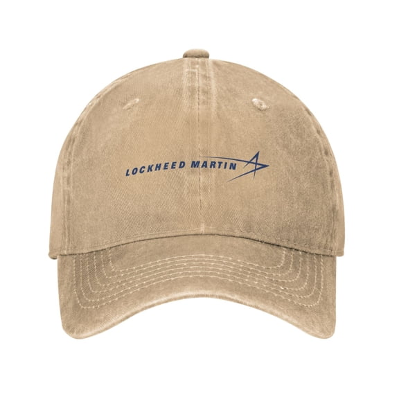 Lockheed Martin Cowboy Hat Baseball Hat Trucker Hat For Men Women Retro Denim Hats Baseball Cap Dad Hat