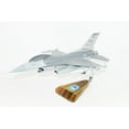 thumbnail image 1 of Lockheed Martin® F-16 Fighting Falcon®, 93d Fighter Squadron, 1/33 (18") Mahogany Scale Model, 1 of 9