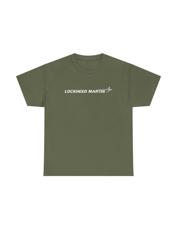 Lockheed Martin F-16 Viper Fighter Jet Graphic Tee T-Shirt Print Many Colors - Military Green / M