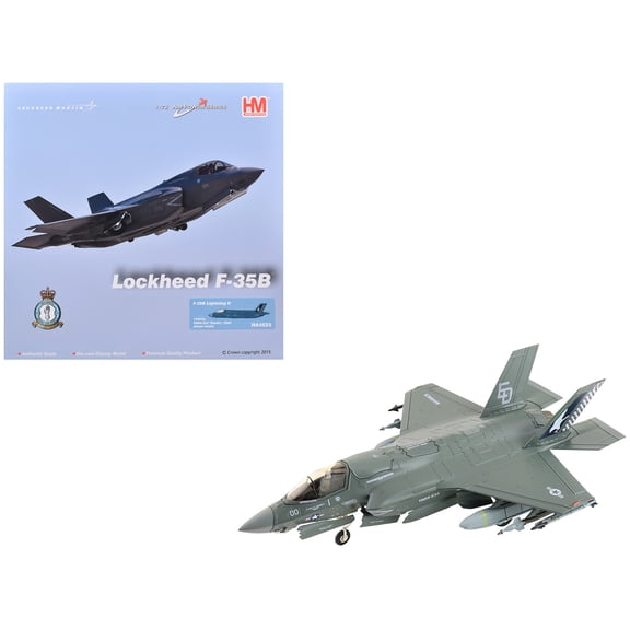 Lockheed Martin F-35B Lightning II Aircraft (Beast Mode) "Hawks" (2025) US Marine Corps 1/72 Diecast Model by Hobby Master