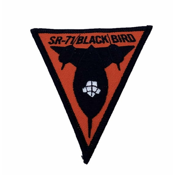 Lockheed Martin® SR-71 Blackbird® Patch – Plastic Backing, Officially Licensed