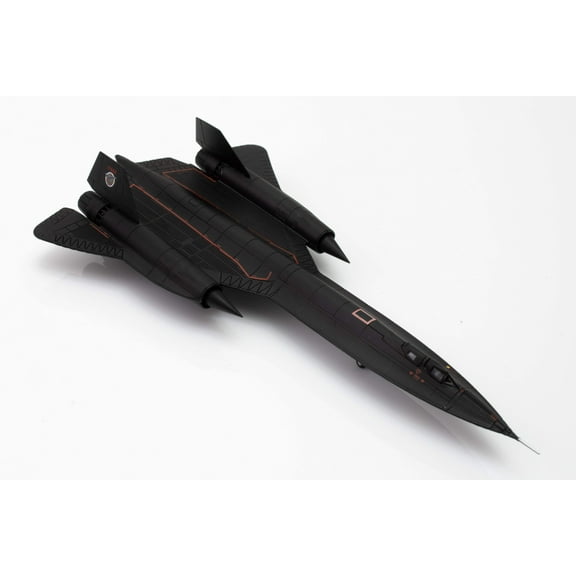 Lockheed SR-71A Blackbird Stealth Aircraft "9th Strategic Reconnaissance" US Air Force 1/200 Diecast Model by Herpa