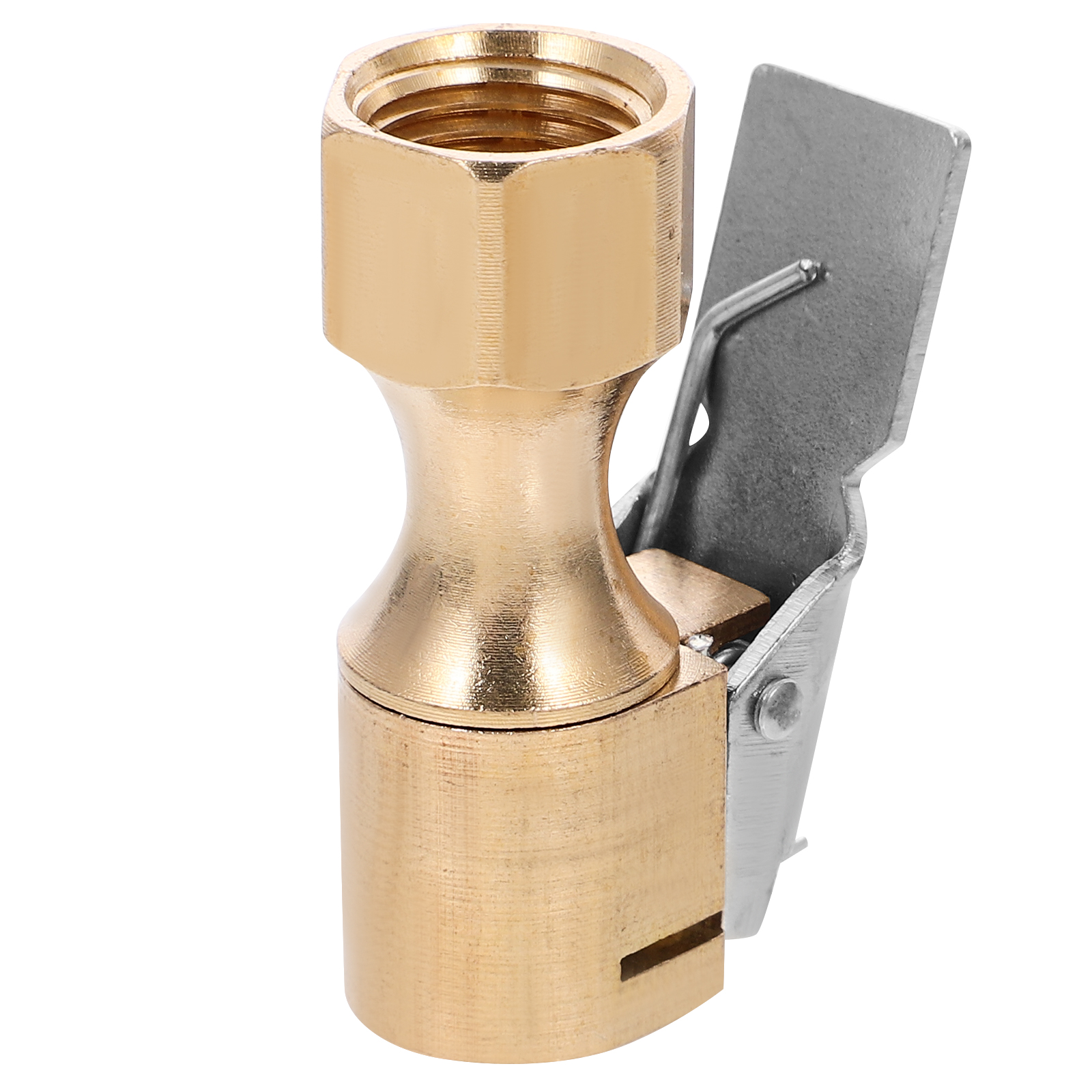 Locking Air Chuck Copper Selflocking Tire Inflation Chuck Inflate Air Chuck