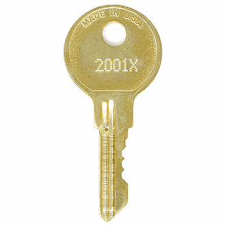 Locking Bag Replacement Key for CompX Chicago 2184X