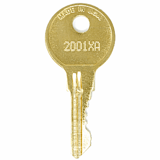 Locking Bag Replacement Key for CompX Chicago 2228XA