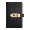 Kyat Banknote Collection Locking Banknote Collection Album, PU Leather Booklet Holds 100 Bills ...