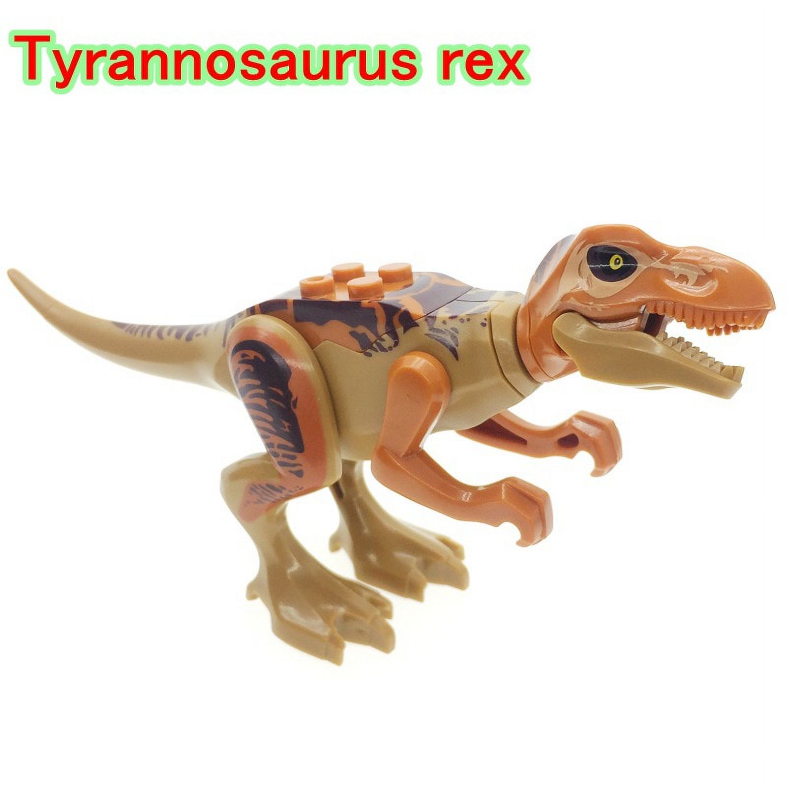 Locking Blocks Jurassic Dinosaurs Tyrannosaurus Rex Wyvern Velociraptor