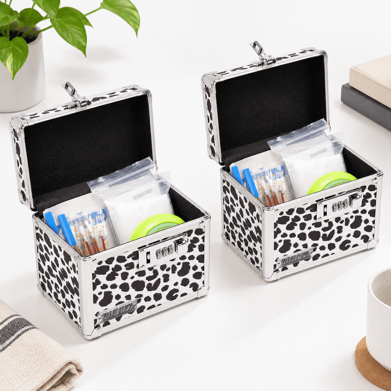 Locking Box Withbination Lock - Semetal Safe For Medication S ...