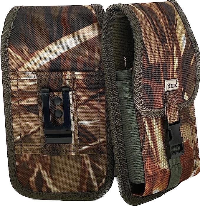 Locking Camo Rugged case with belt loop compatible with Verizon Verizon TCL 40 XE 5G and TCL 40 XL