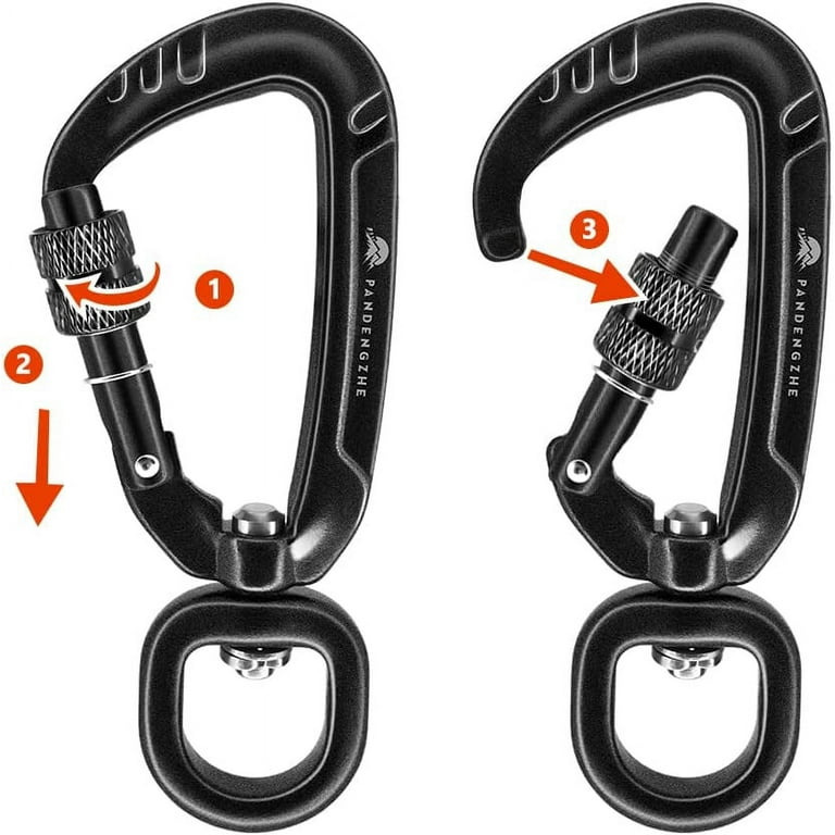 Ideal Locking Carabiner Clips / Small Carabiners for Dog Leash and Harness  - China Carabiner Hook, Carabiner Hook Clip