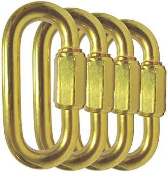 Locking Carabiner, en Yellow Quick Chain s, Heavy Duty Connecting