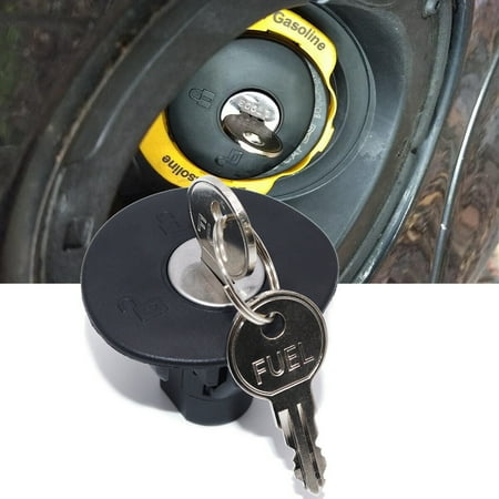 Locking Fuel Gas Cover Cap Tank Plug w/ 2 Keys for Ford F-150 Escape Focus 2012