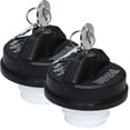 thumbnail image 1 of Locking Gas Cap - 2 PACK Premium Locking Fuel Cap, 1 of 9