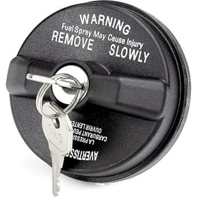 Locking Gas Cap, Lock Fuel Cap For Jeep Wrangler JK TJ, Liberty, Cherokee, Compass, Grand Cherokee, Commander, Patriot & Dodge Ram 1500 2500,Journey,Caravan,Charger,Challenger,Dakota,Durango,Avenger