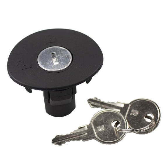 Locking Gas Fuel Tank Plug 8U5A 9C268 B Cover Cap with 2 Keys Replacement for Ford Edge Escape Expedition Explorer