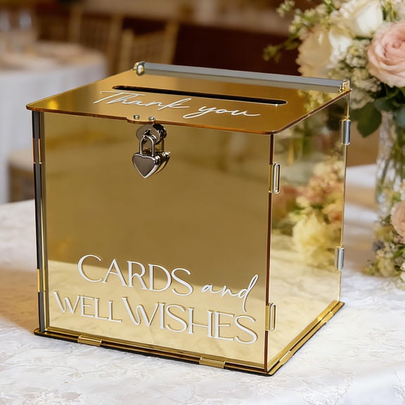 Locking Gift Card Box