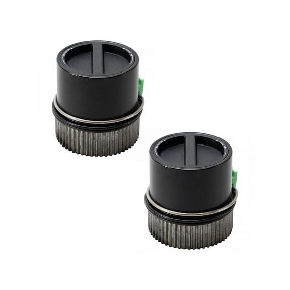 Locking Hub Set 2 Piece Set - Compatible with 2001 - 2004 Ford F-350 Super Duty 4WD 2002 2003