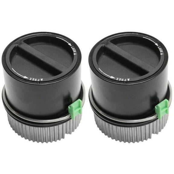 Locking Hub Set - Compatible with 2001 - 2004 Ford F-250 Super Duty 4WD - Replacement