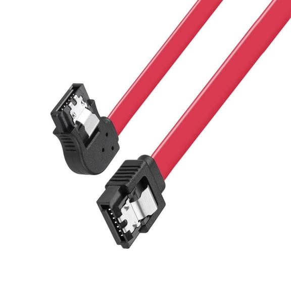 Locking III Cable, 7Pin Angled Connector, 6Gbps Data Transfer for SSD Upgrades,6Gb/s for SSD Compact Server & PC