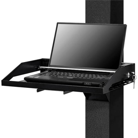 Locking Laptop Tray, Fits Up to 17 Laptops for Workbenches